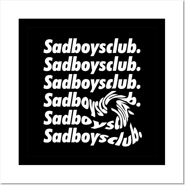 Sadboysclub Wall Art by sadboysclub